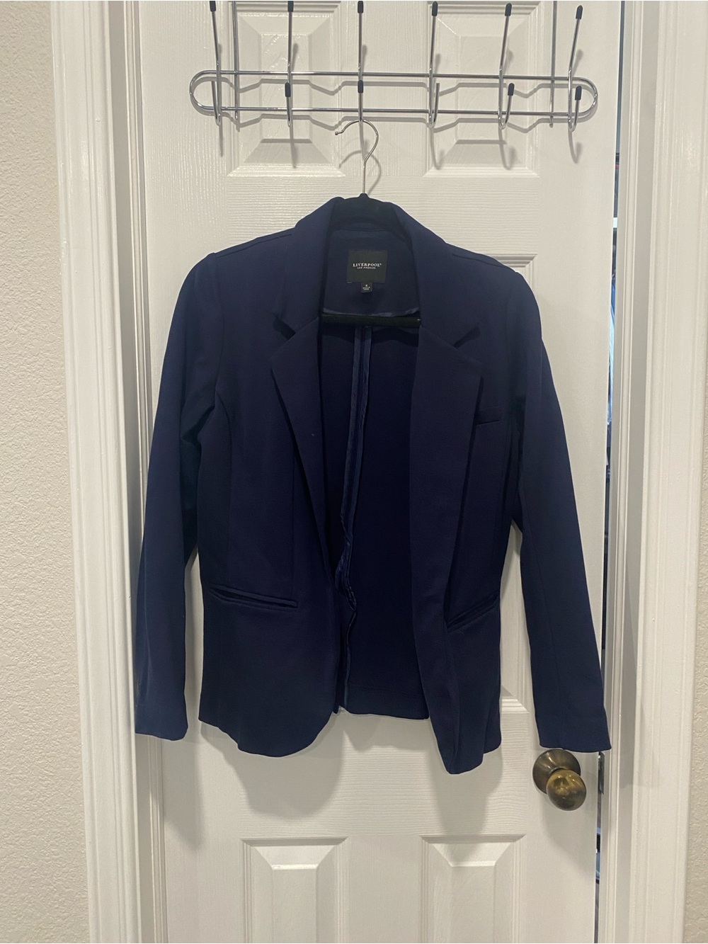 Liverpool Navy Women's Blazer Jacket